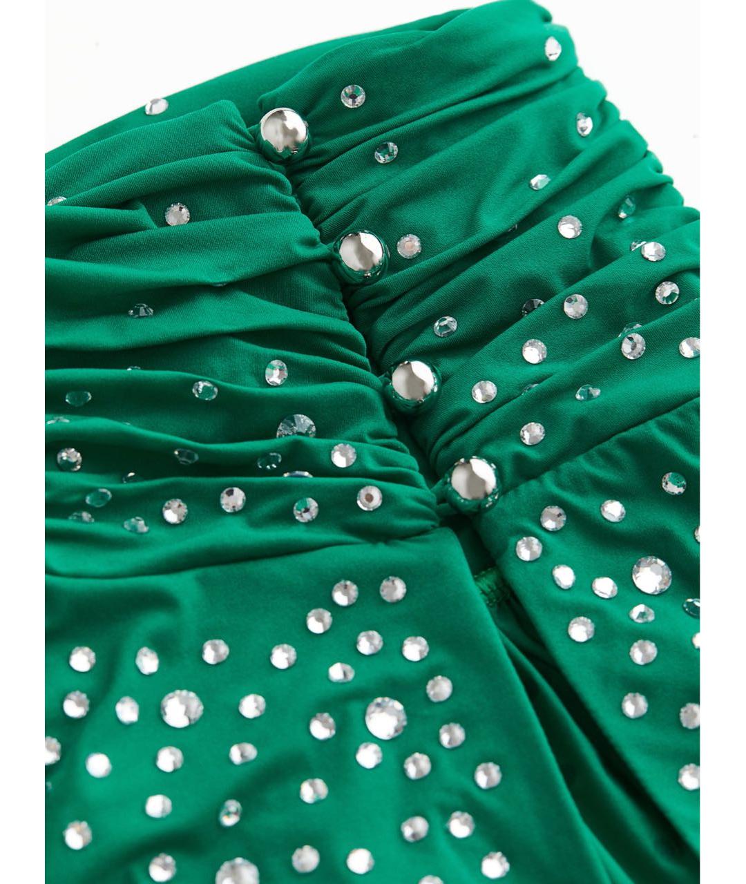 PACO RABANNE Зеленая полиамидовая блузы, фото 4
