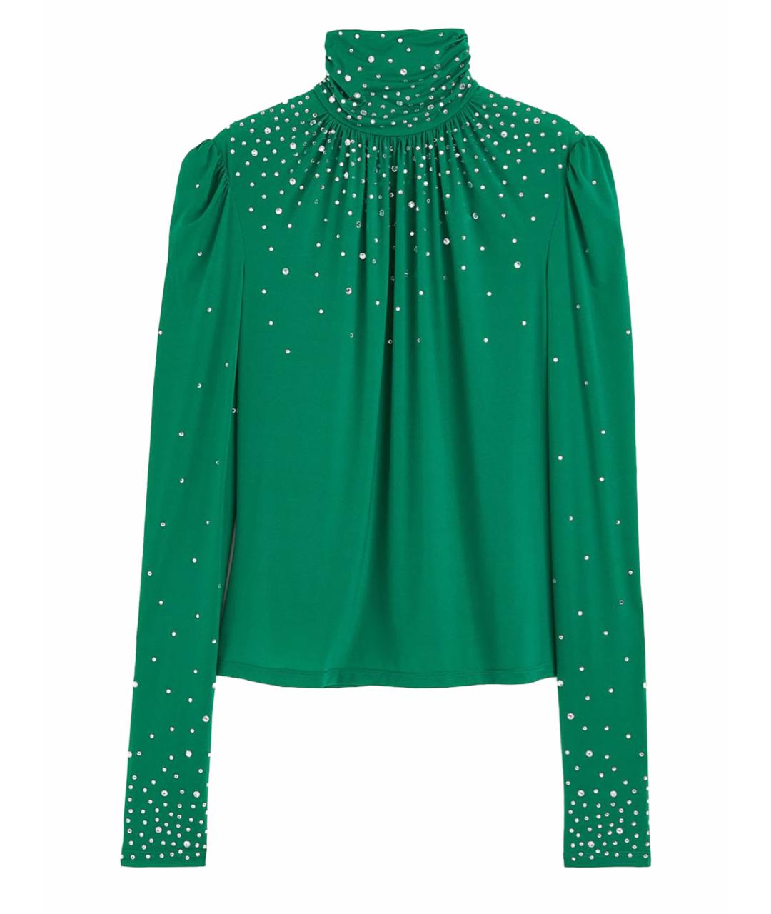 PACO RABANNE Зеленая полиамидовая блузы, фото 1