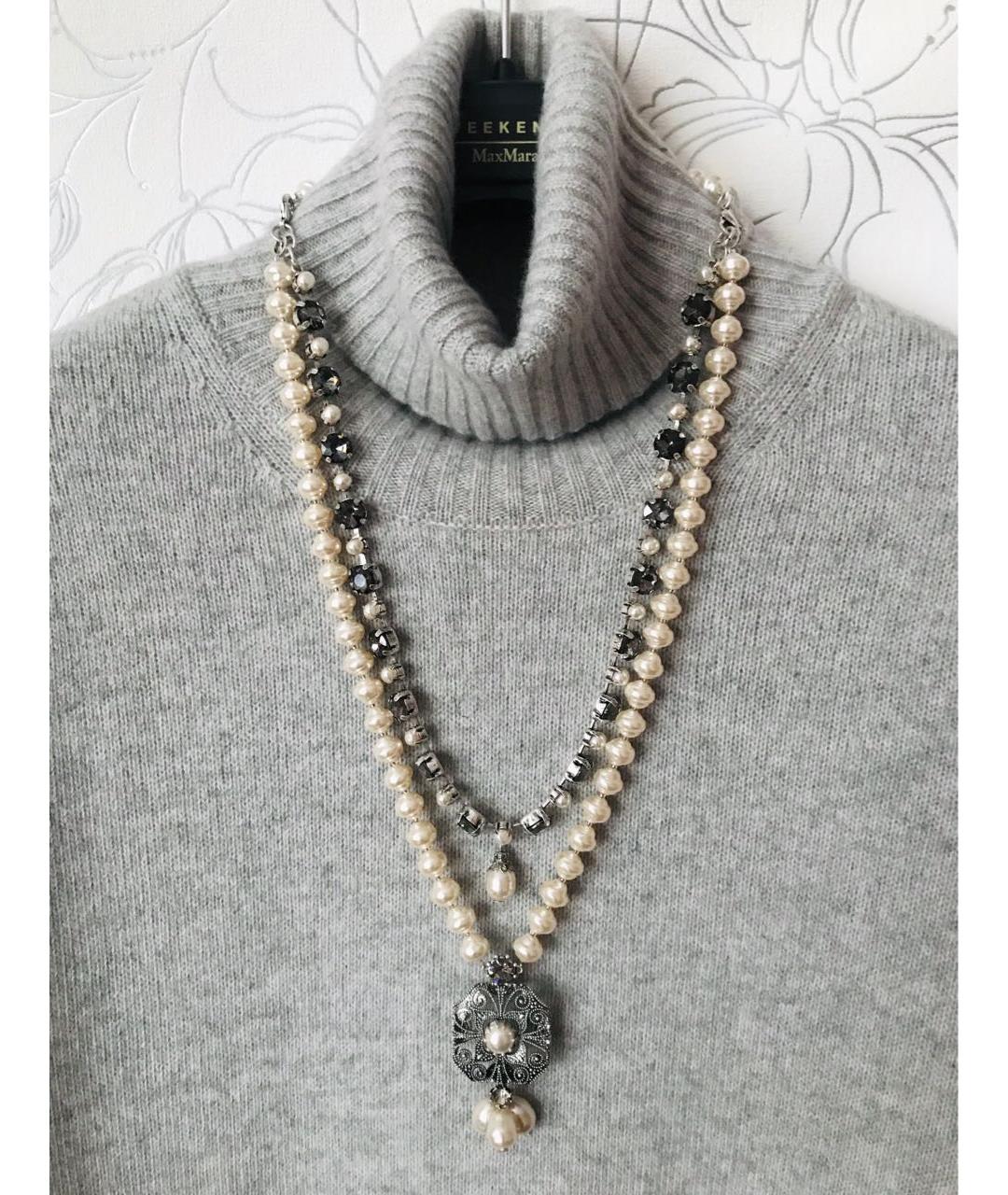 MAX MARA Металлическое колье, фото 3