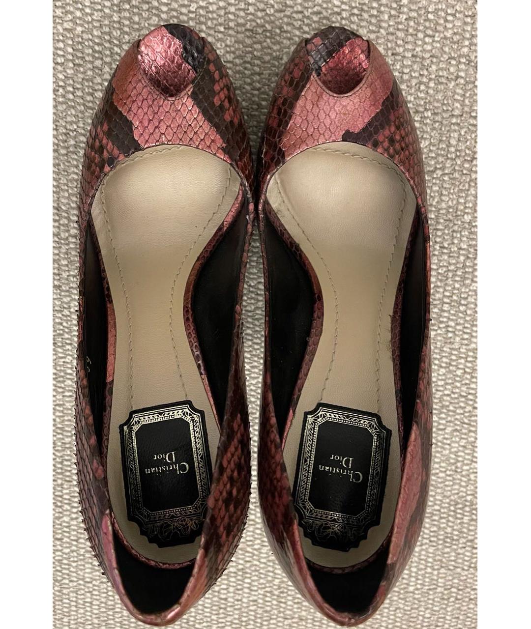 CHRISTIAN DIOR Туфли из экзотической кожи, фото 3