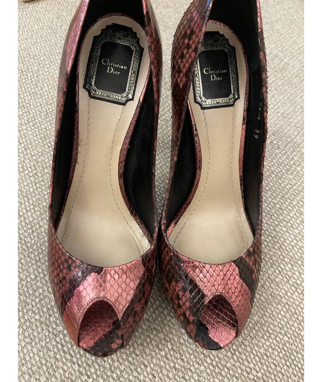 CHRISTIAN DIOR Туфли из экзотической кожи, фото 2