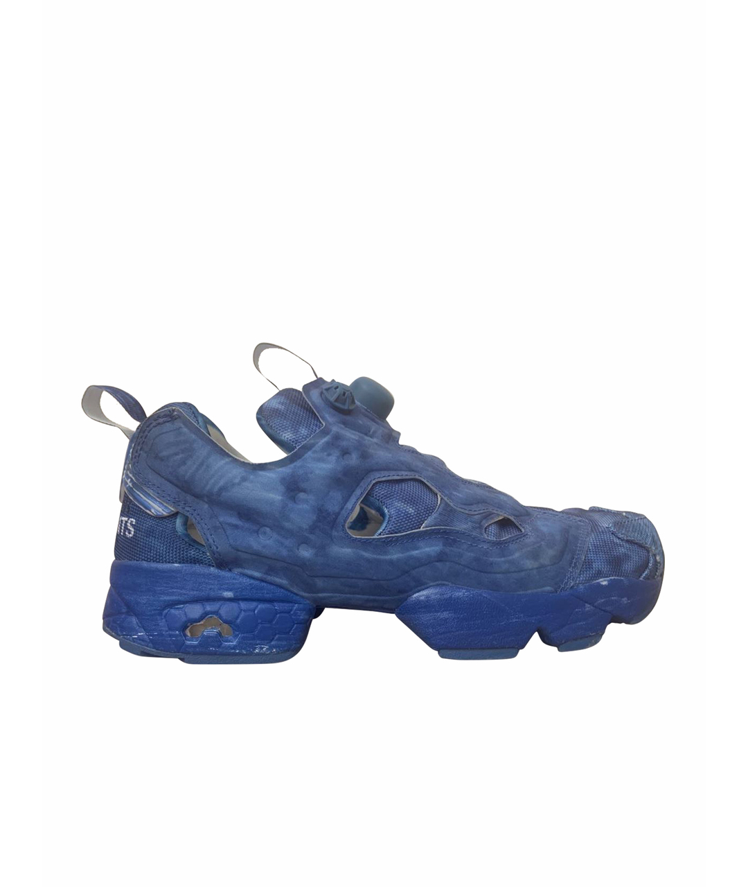 VETEMENTS Синие низкие кроссовки / кеды, фото 1