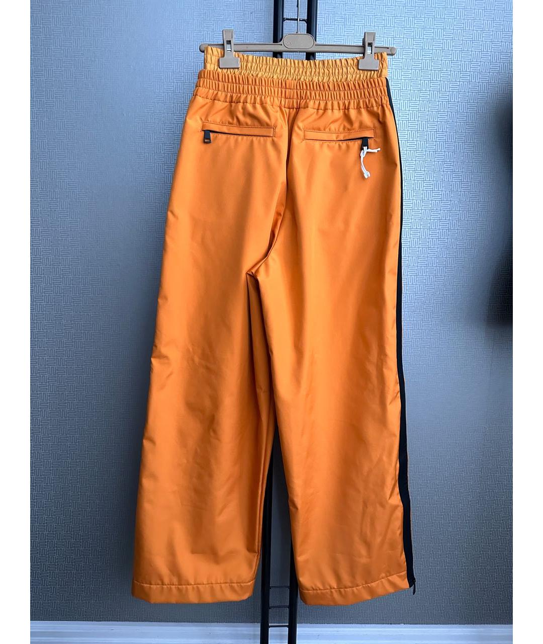 KHRISJOY Оранжевое брюки широкие, фото 2