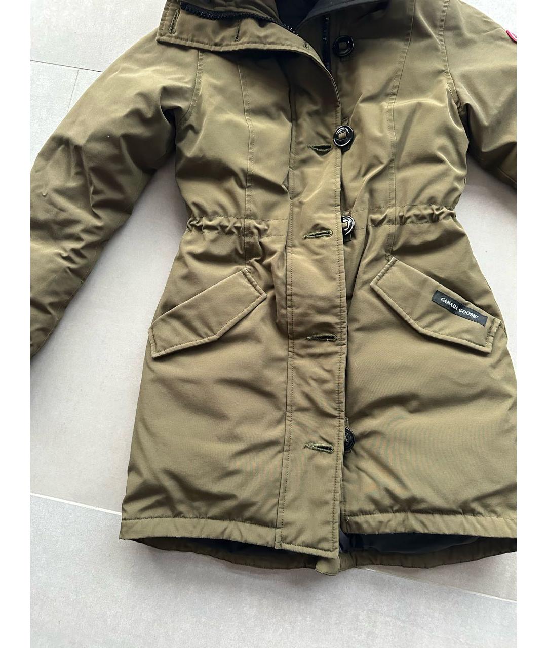 CANADA GOOSE Хаки парка, фото 5
