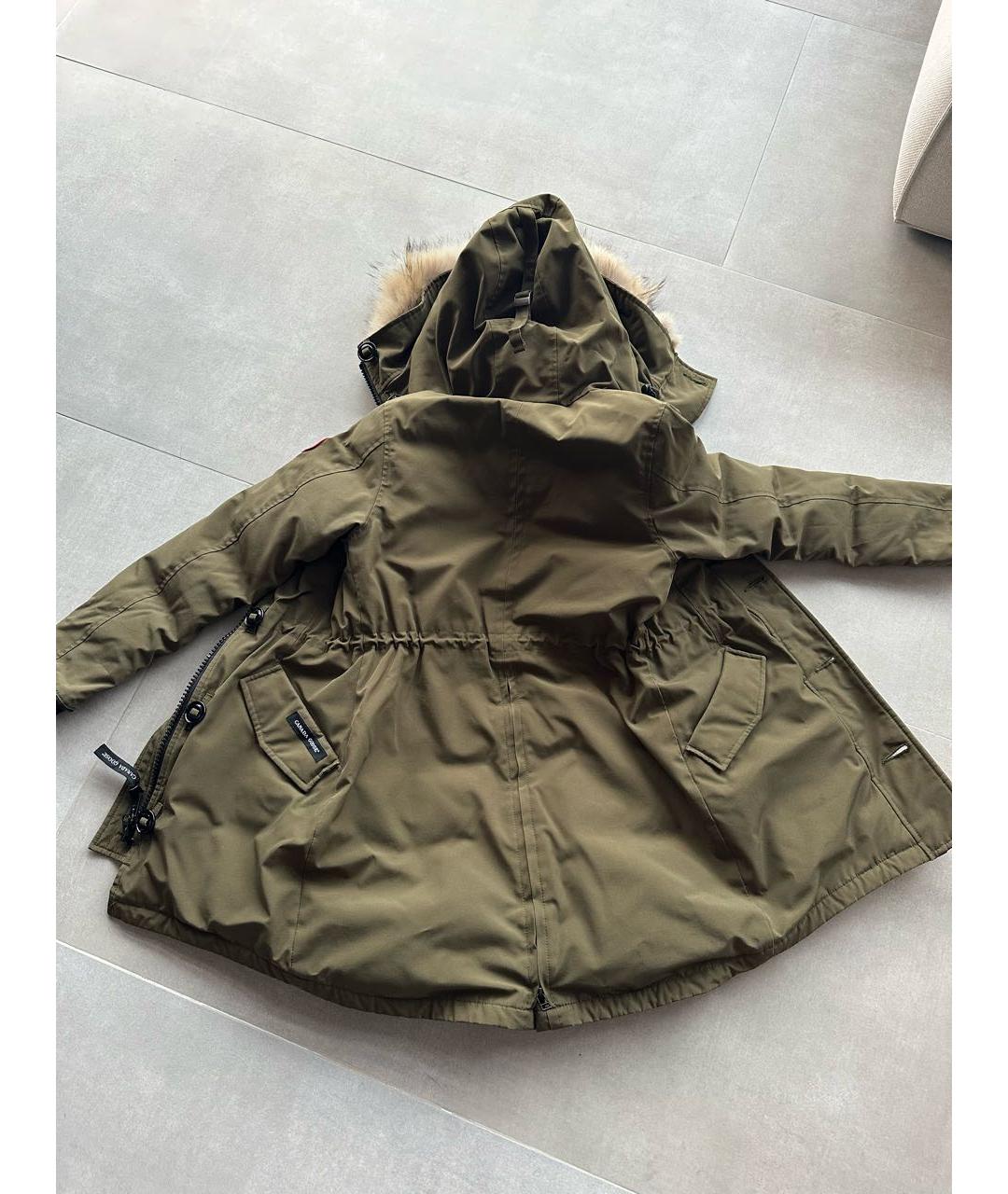 CANADA GOOSE Хаки парка, фото 2