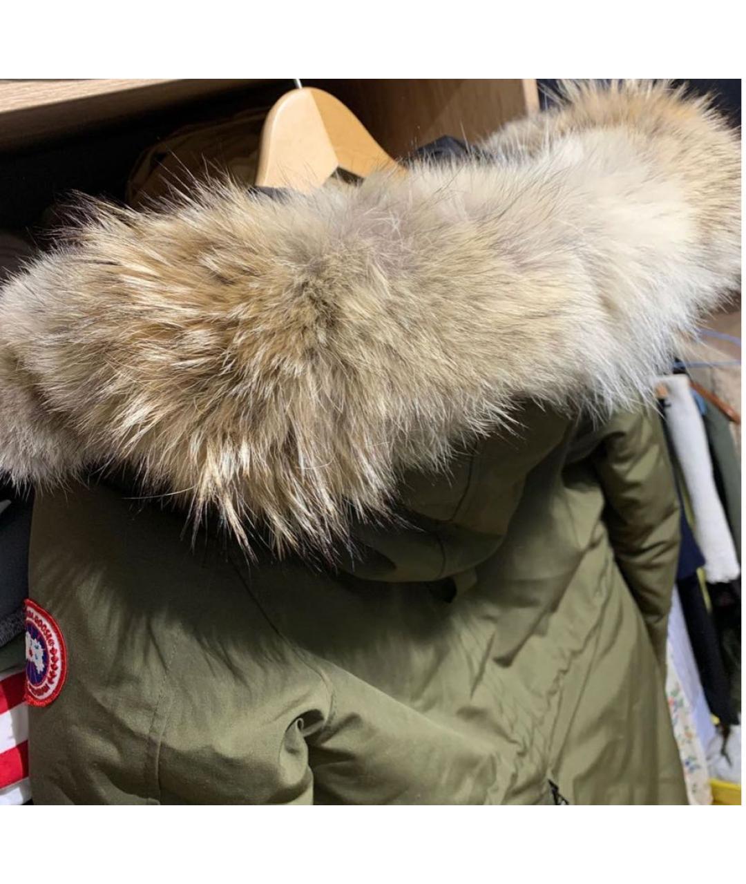 CANADA GOOSE Хаки парка, фото 6