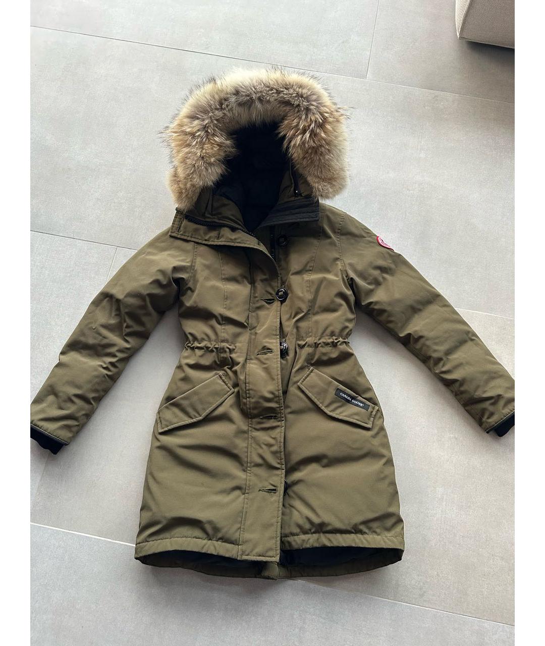 CANADA GOOSE Хаки парка, фото 8