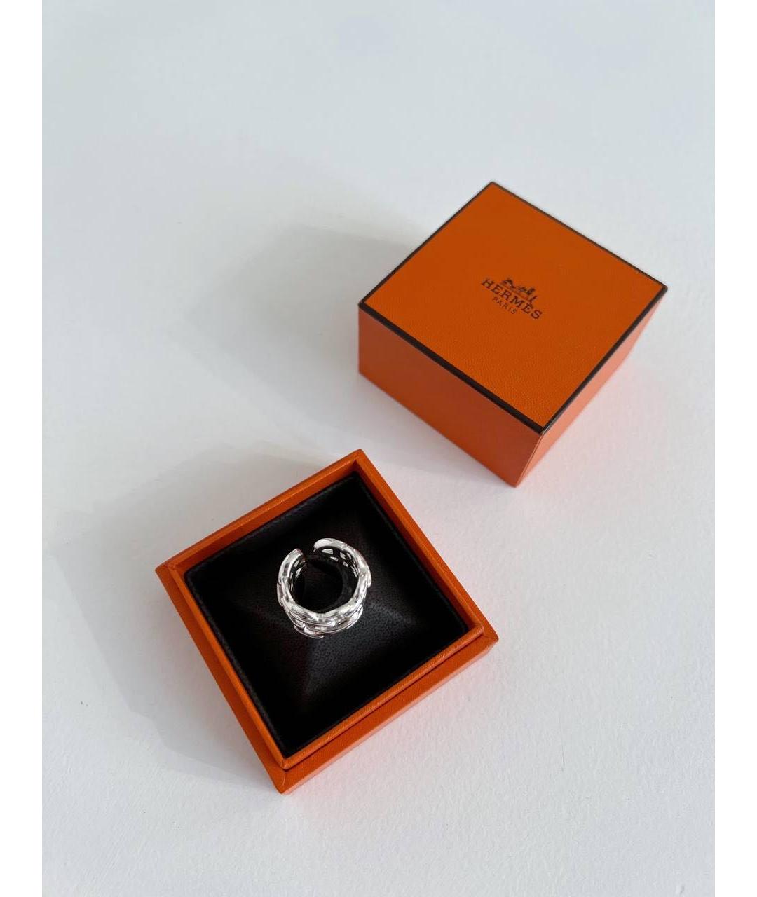 HERMES Серебряное серебряное кольцо, фото 5