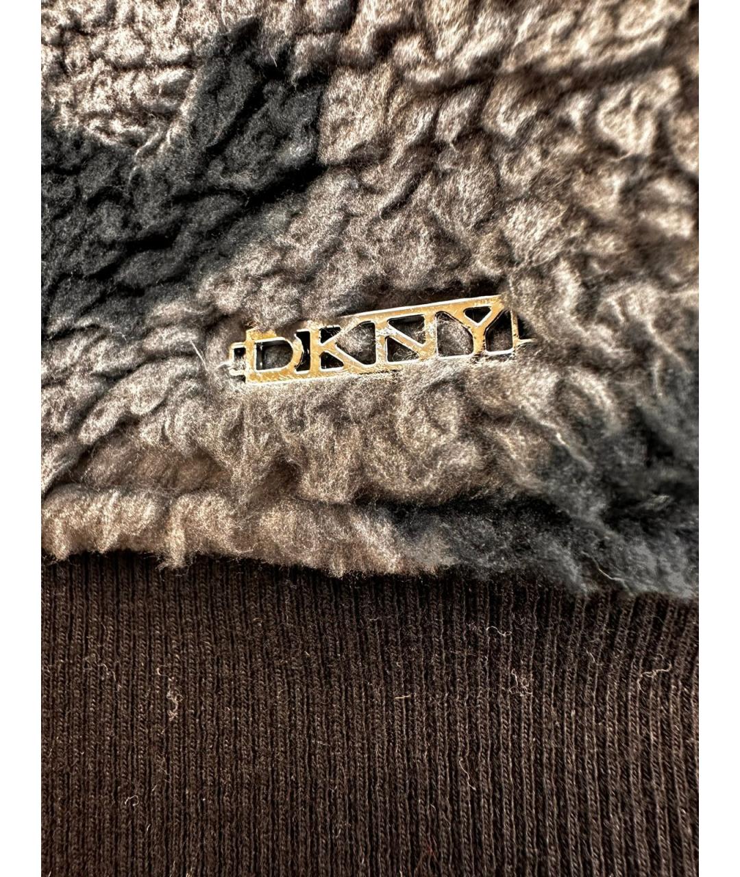 DKNY Серый синтетический джемпер / свитер, фото 6