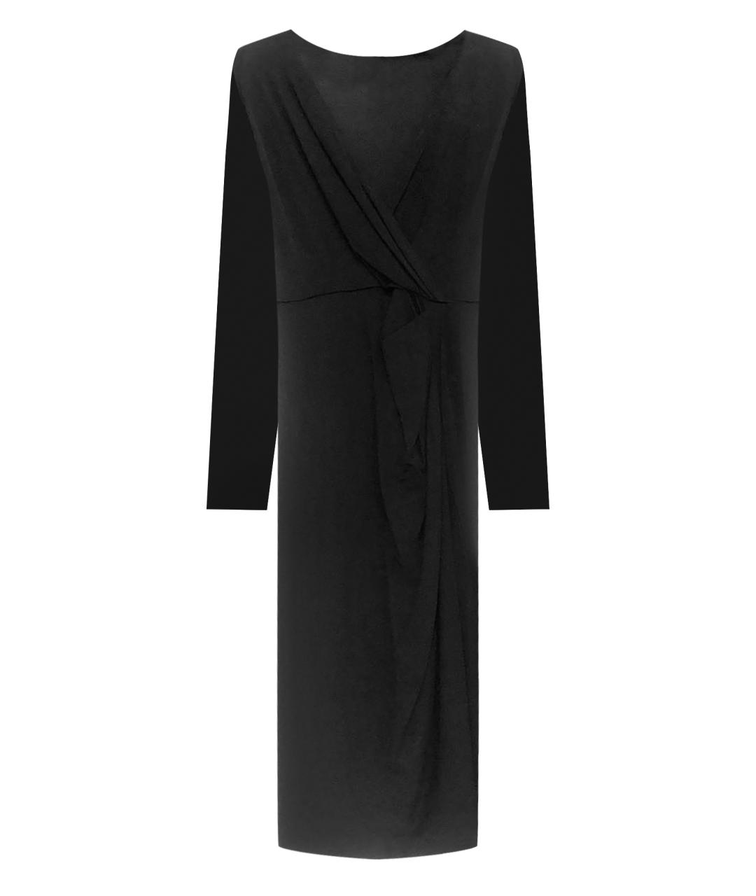 DONNA KARAN Черное коктейльное платье, фото 1