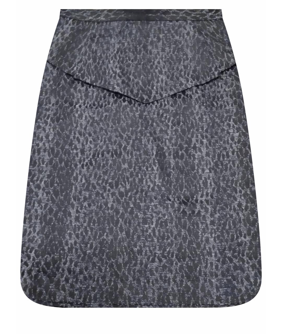 MATTHEW WILLIAMSON Мульти полиэстеровая юбка миди, фото 1