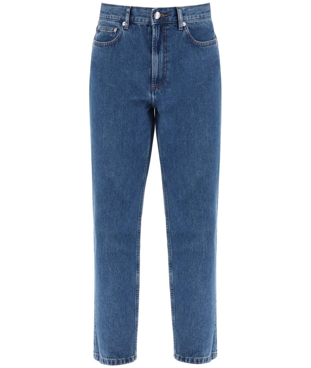 A.P.C. Синие прямые джинсы, фото 1