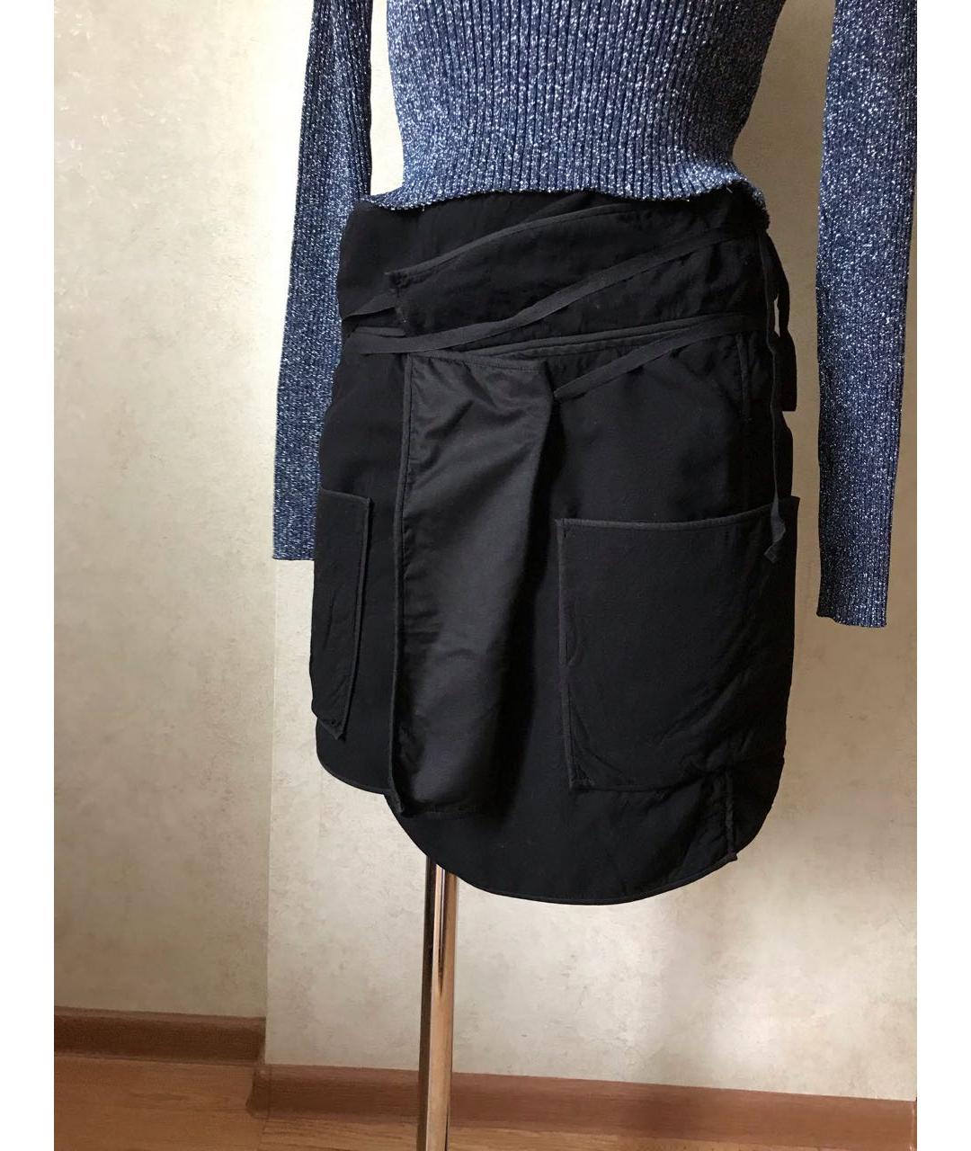 ISABEL MARANT Черная хлопковая юбка мини, фото 7