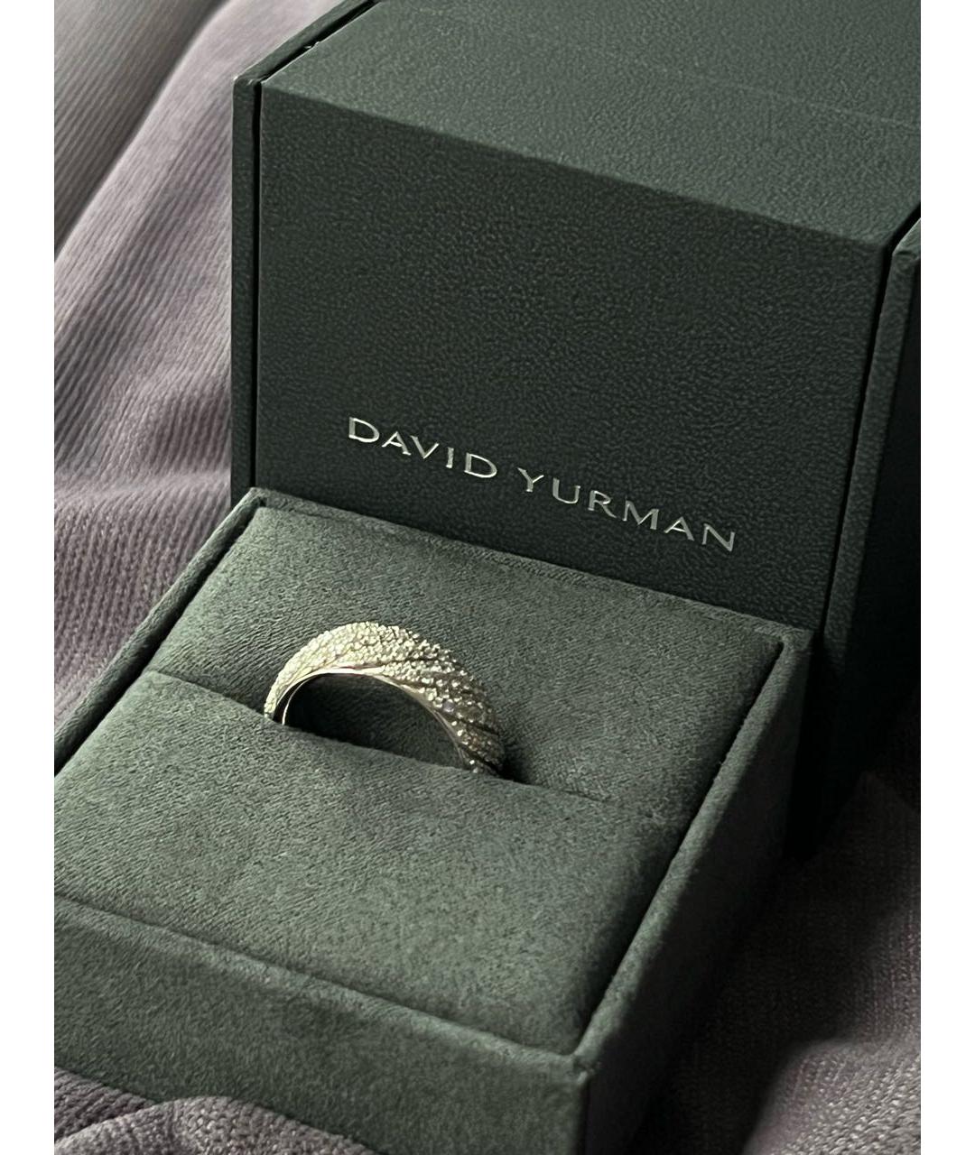 David Yurman Белое кольцо из белого золота, фото 3
