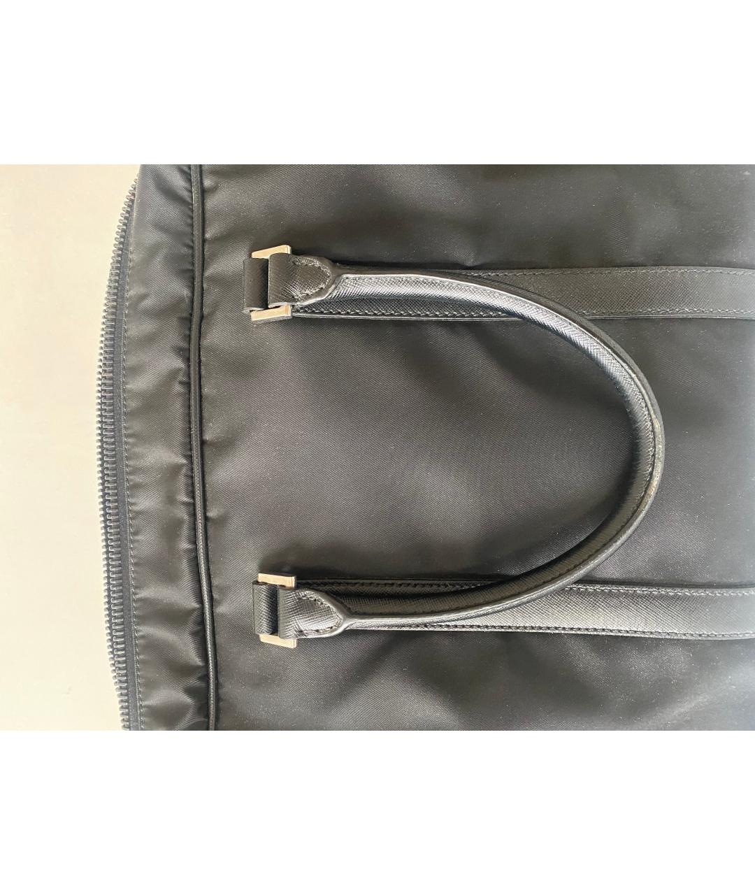 PRADA Черный портфель, фото 9