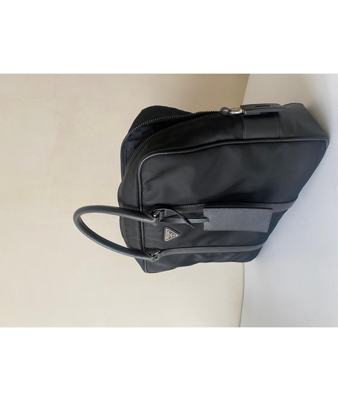 PRADA Черный портфель, фото 2