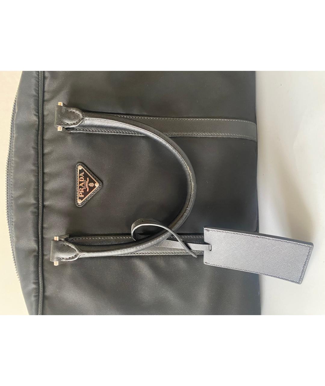 PRADA Черный портфель, фото 5