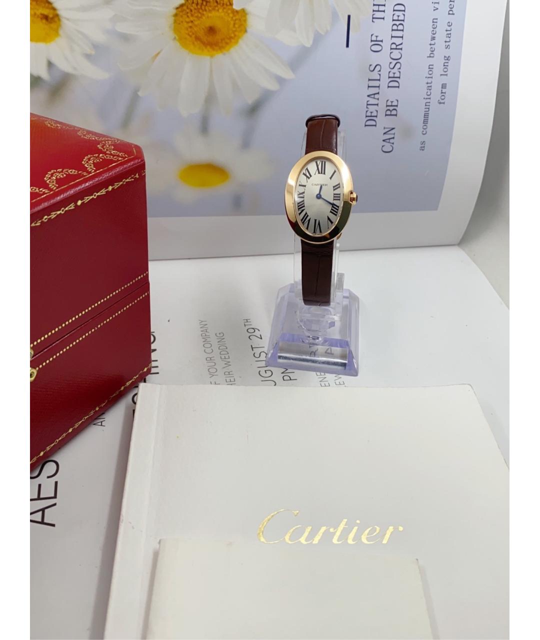 CARTIER Золотые часы из розового золота, фото 5