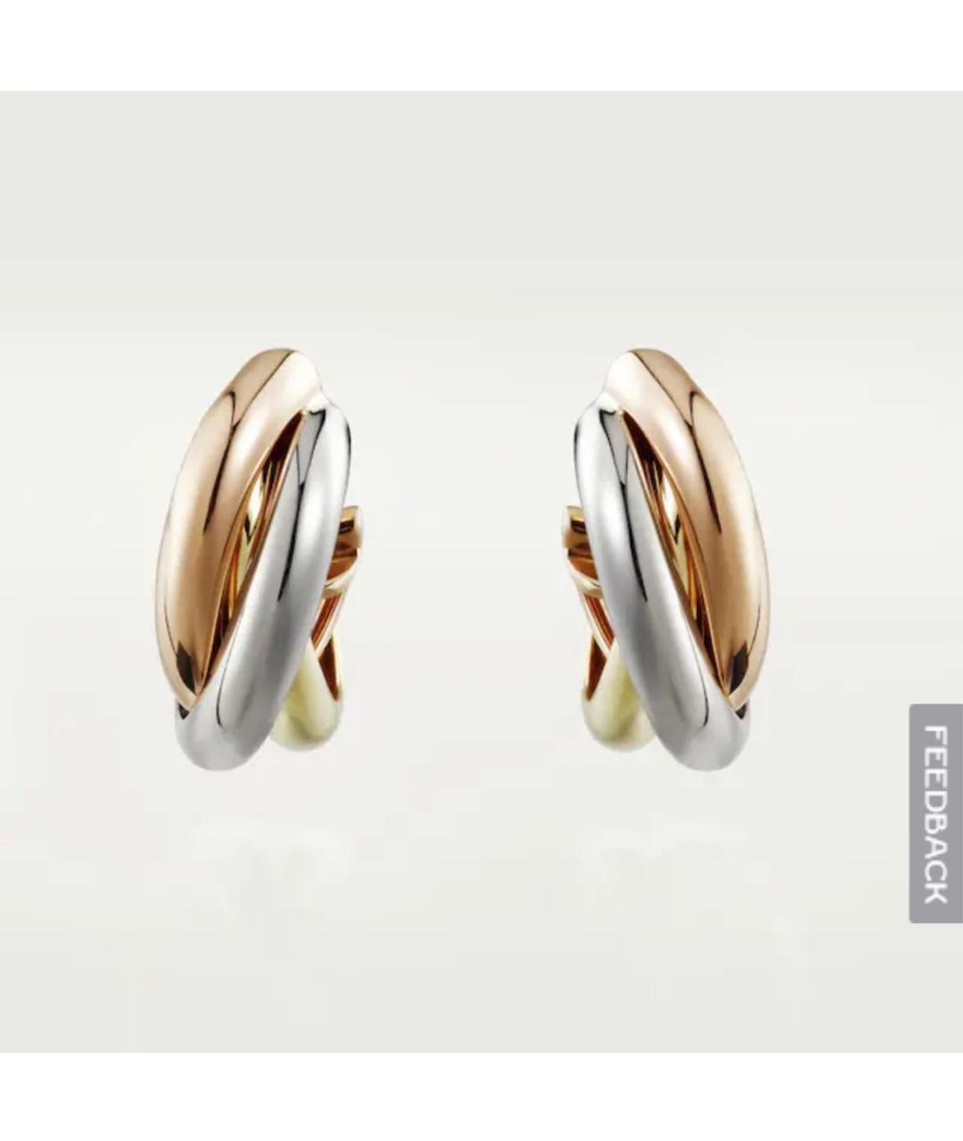 CARTIER Мульти серьги из розового золота, фото 5