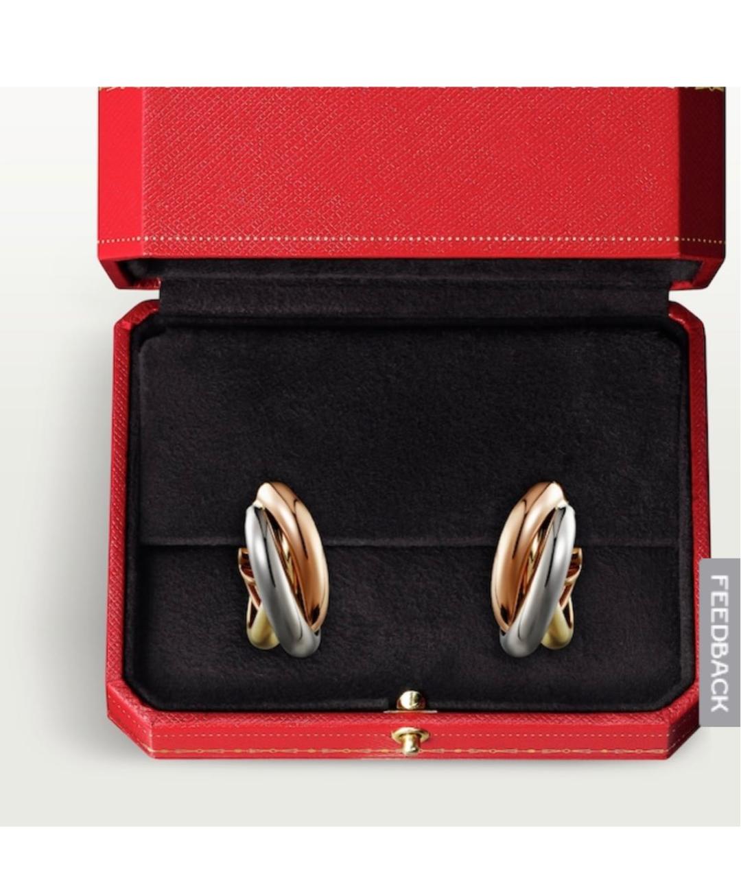 CARTIER Мульти серьги из розового золота, фото 2