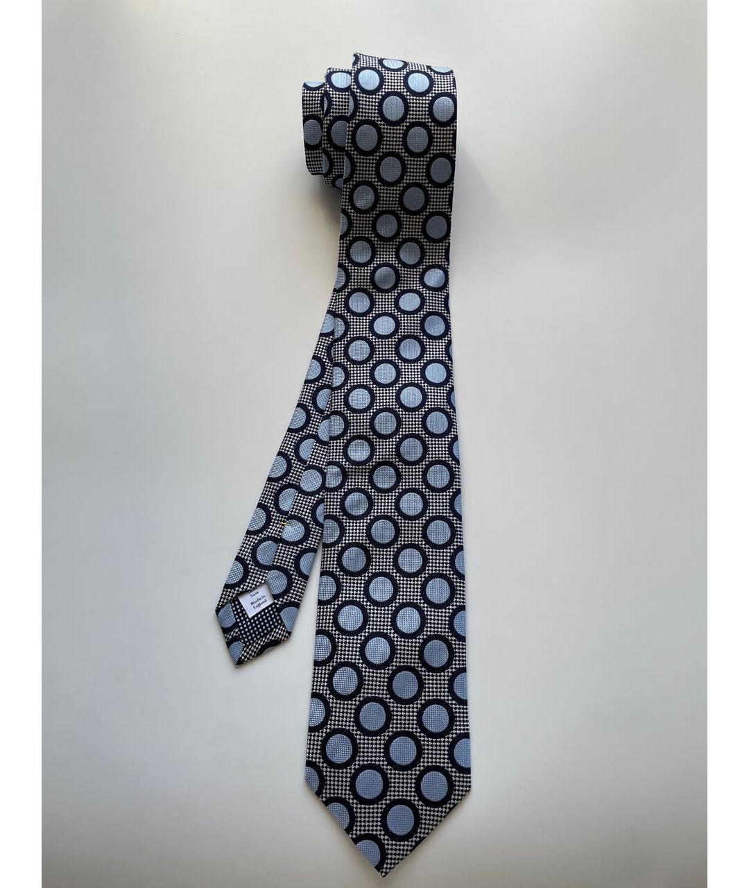 ETON Голубой шелковый галстук, фото 5