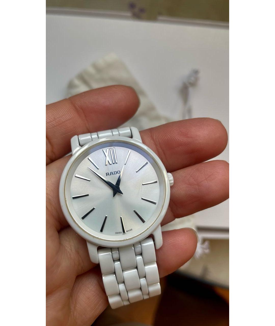 RADO Белые керамические часы, фото 7