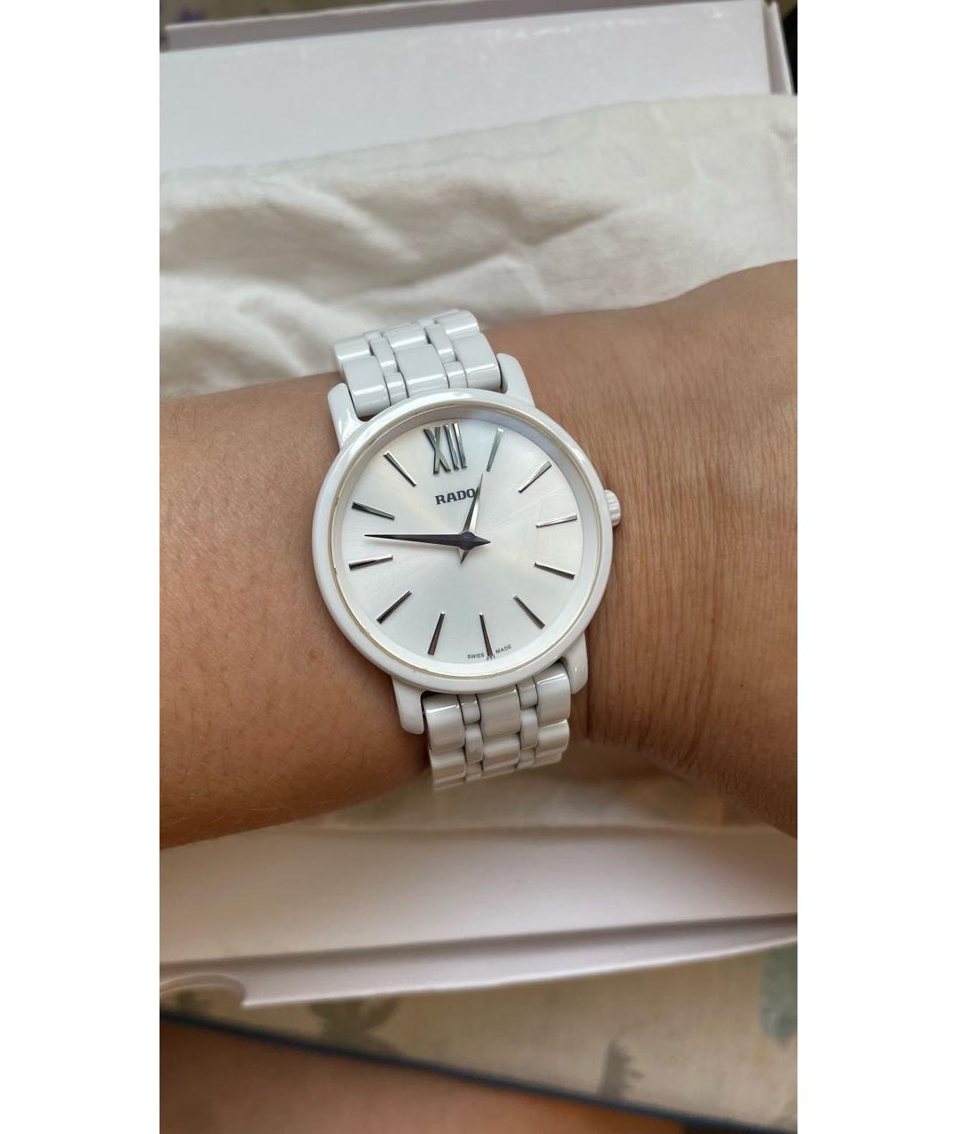 RADO Белые керамические часы, фото 9