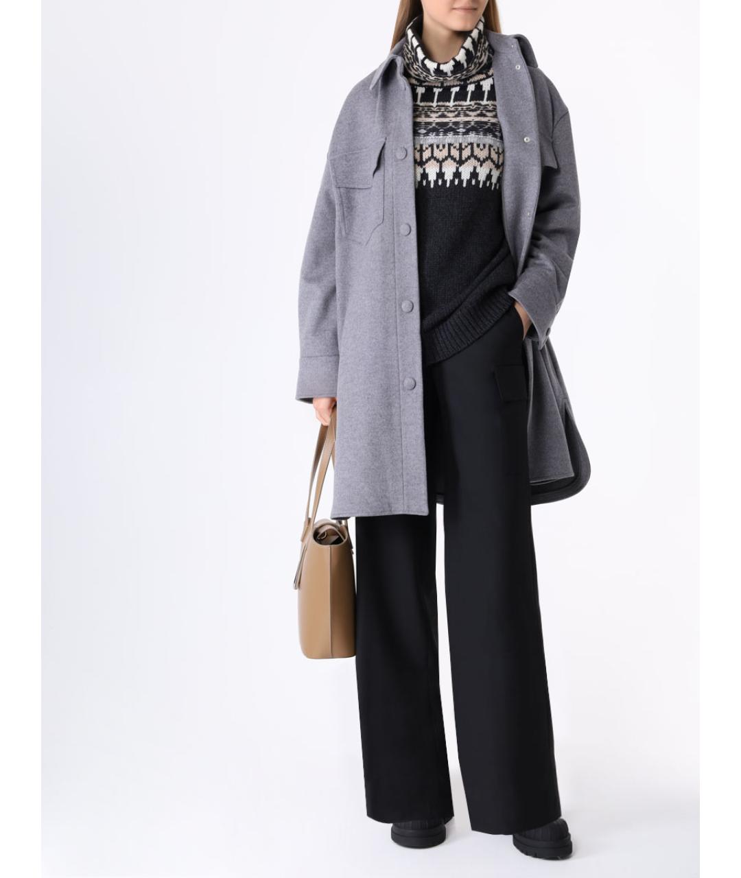 LORENA ANTONIAZZI Серый джемпер / свитер, фото 2