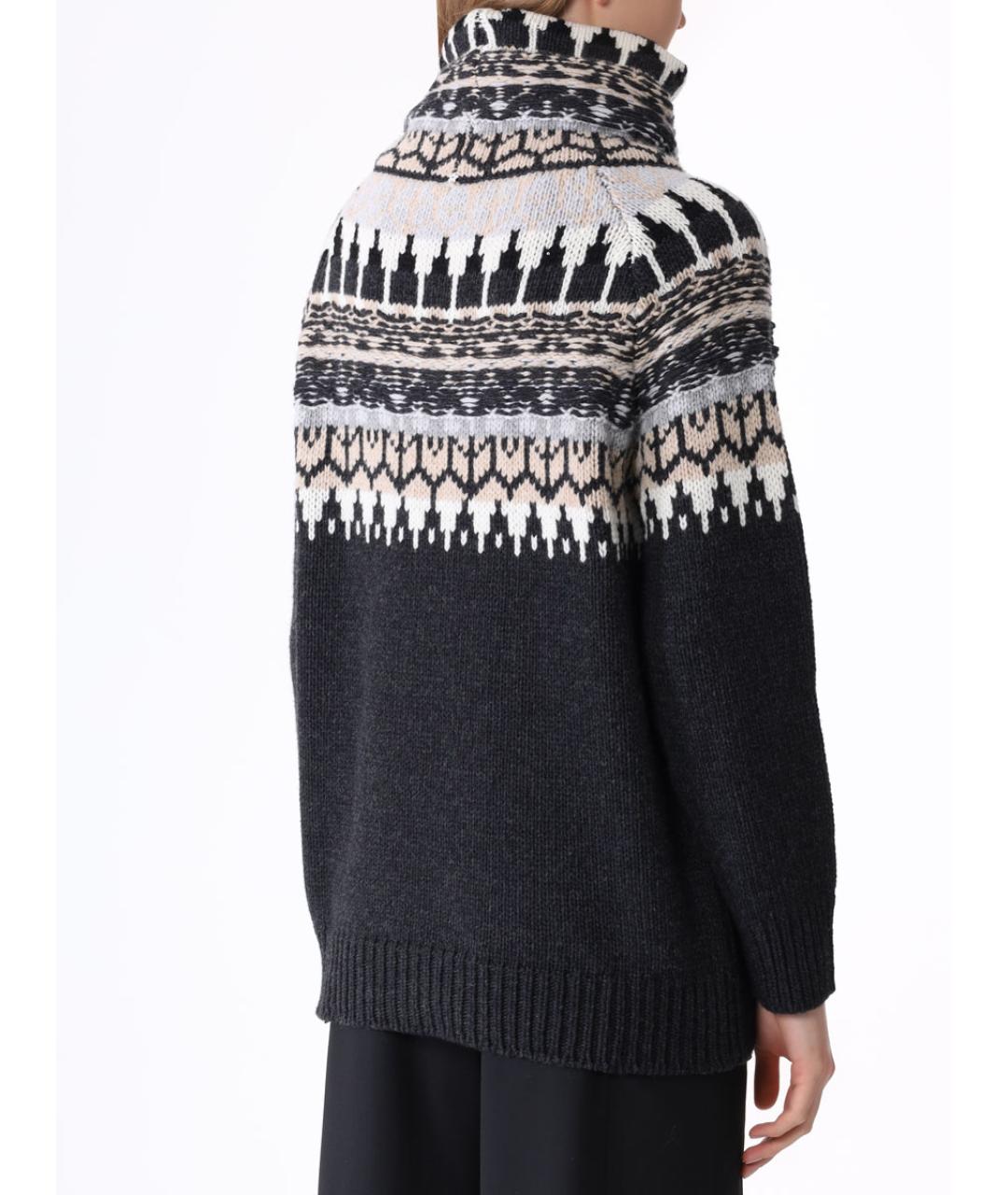 LORENA ANTONIAZZI Серый джемпер / свитер, фото 3