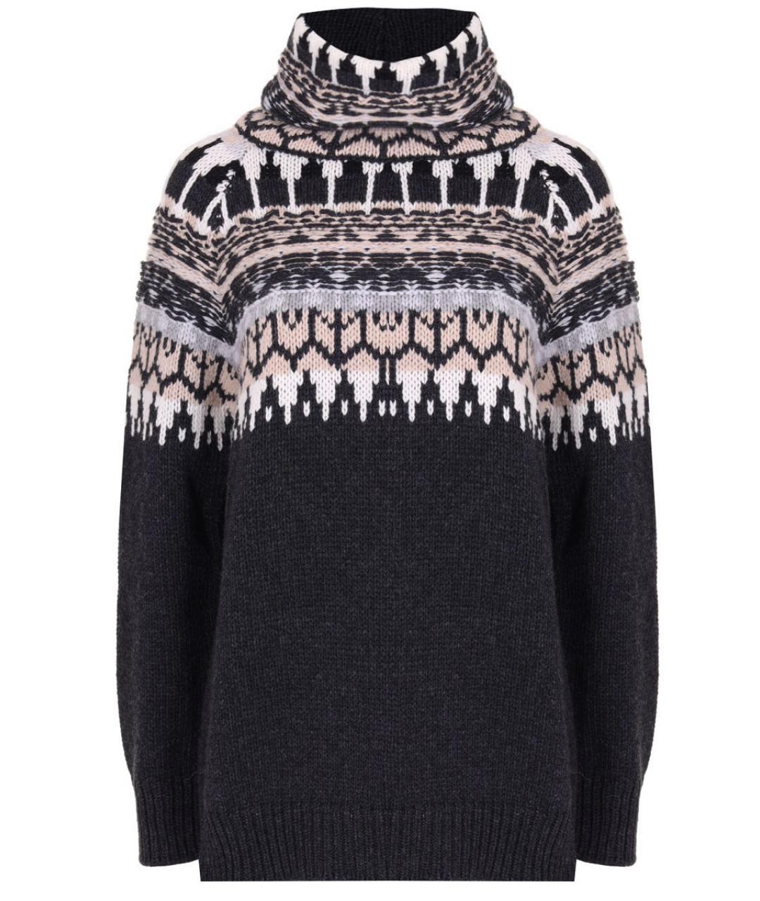 LORENA ANTONIAZZI Серый джемпер / свитер, фото 1