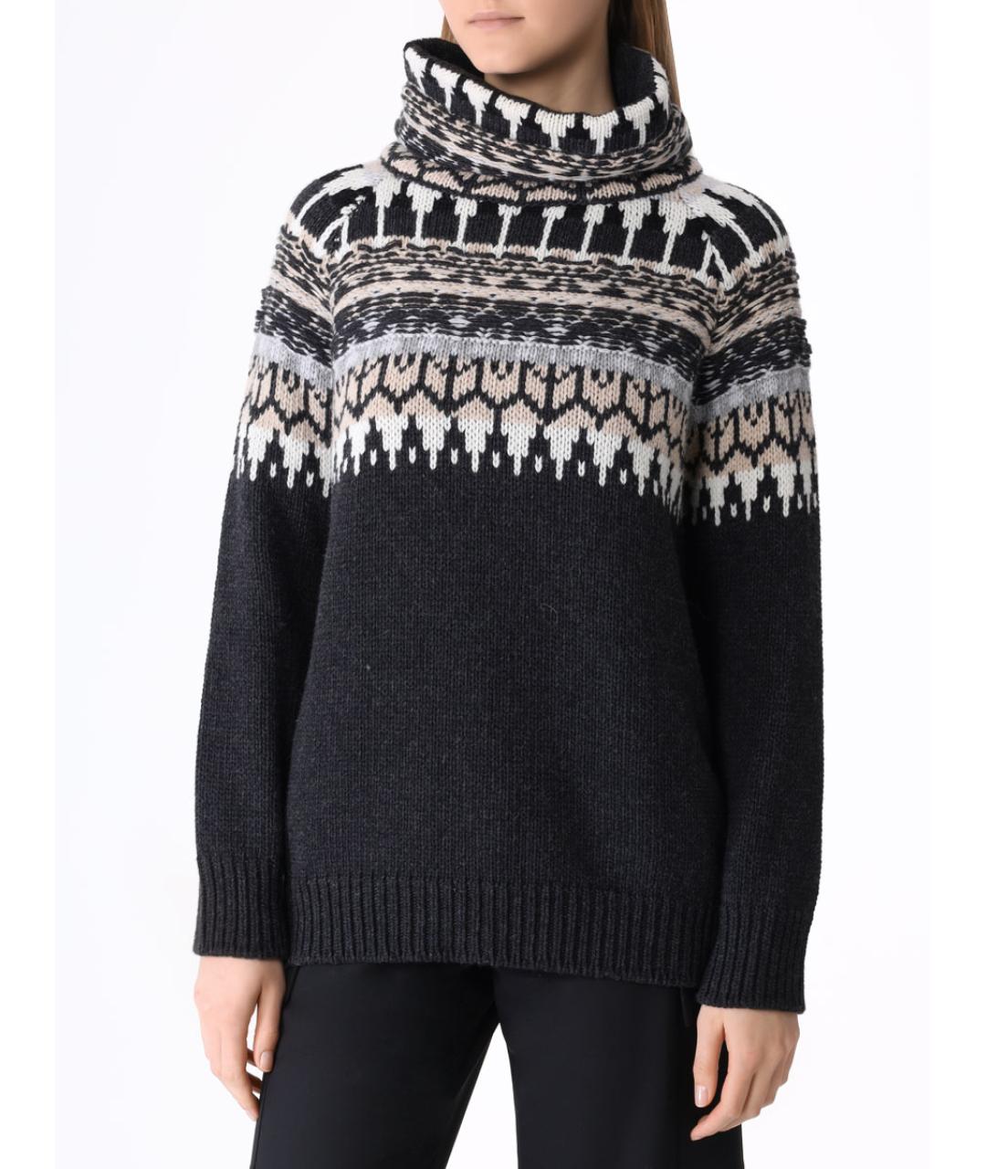 LORENA ANTONIAZZI Серый джемпер / свитер, фото 4