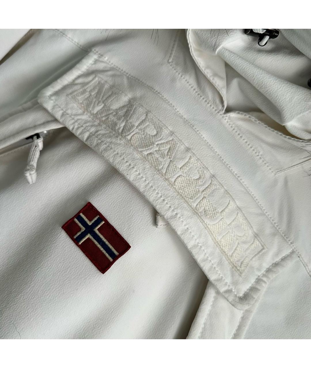 NAPAPIJRI Белая полиэстеровая куртка, фото 3