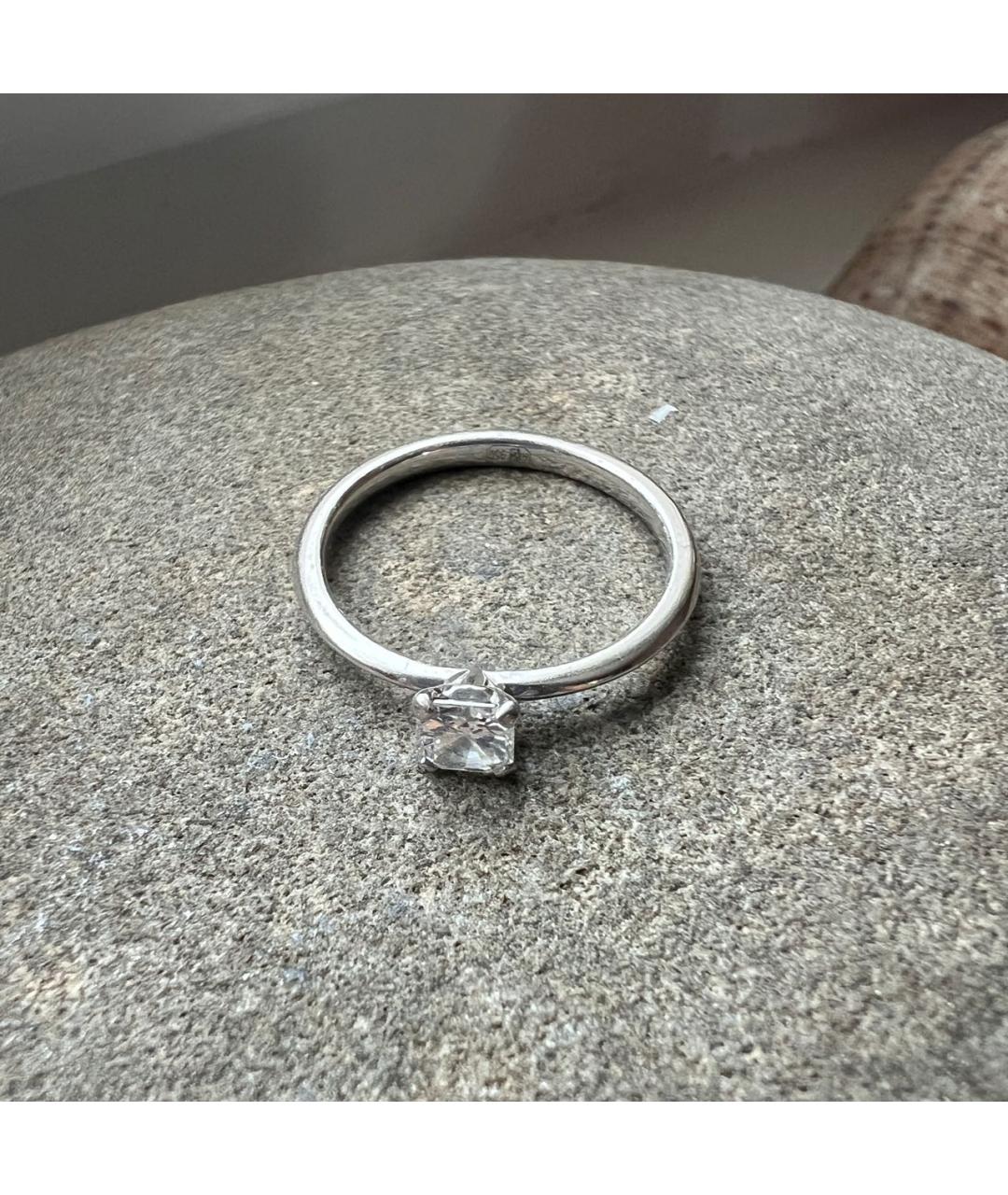 TIFFANY&CO Серебряное платиновое кольцо, фото 9