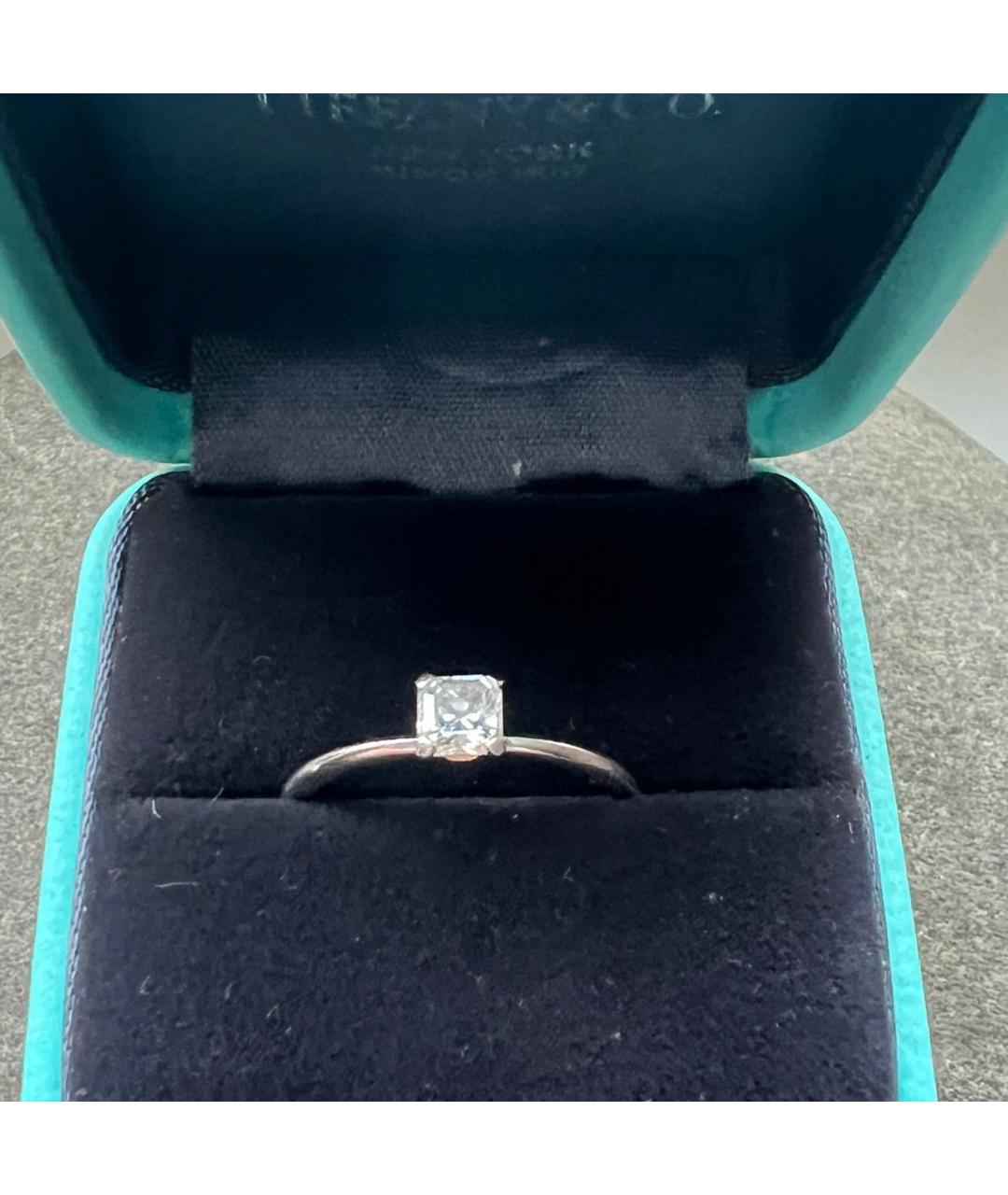 TIFFANY&CO Серебряное платиновое кольцо, фото 2