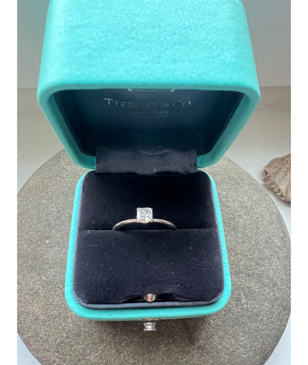 TIFFANY&CO Серебряное платиновое кольцо, фото 6