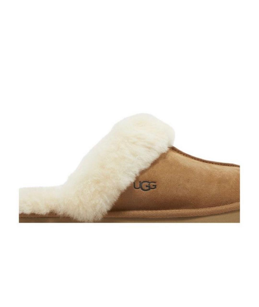 UGG AUSTRALIA Коричневые замшевые ботинки, фото 2