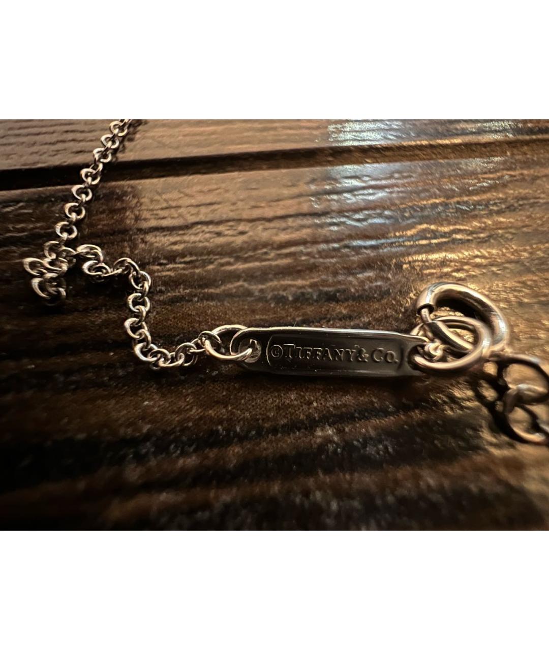 TIFFANY&CO Белая подвеска из белого золота, фото 5