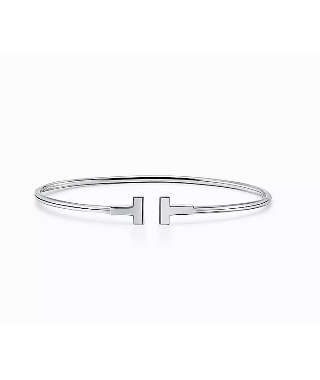 TIFFANY&CO Серебрянный браслет из белого золота, фото 7