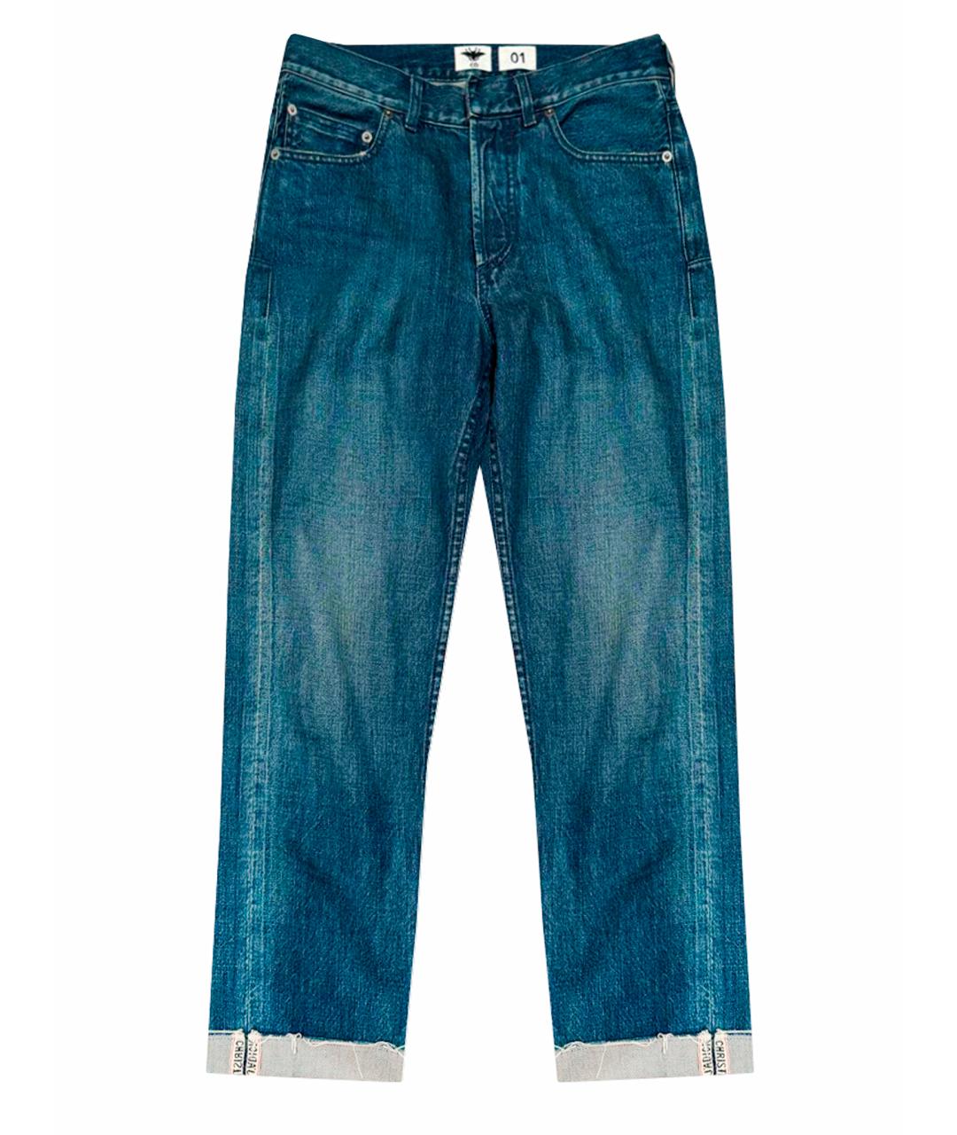 CHRISTIAN DIOR PRE-OWNED Синие прямые джинсы, фото 1