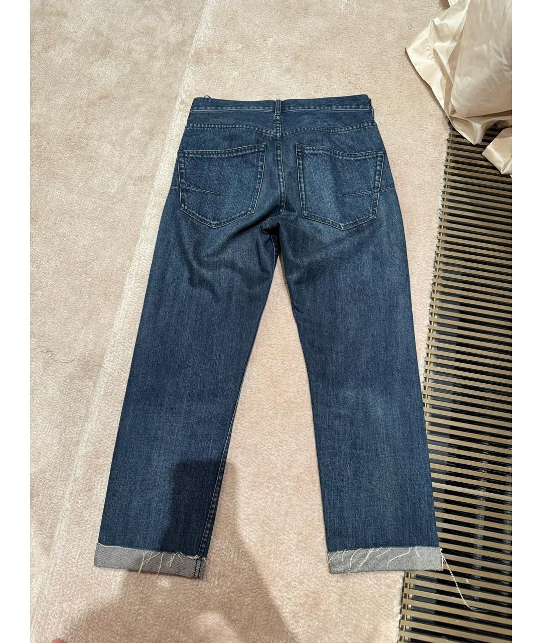 CHRISTIAN DIOR PRE-OWNED Синие прямые джинсы, фото 2
