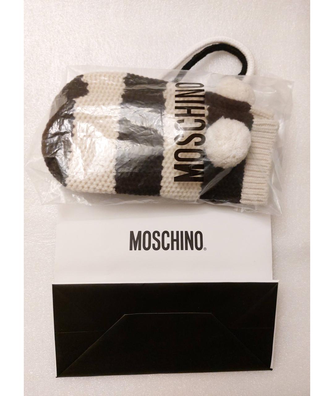 MOSCHINO Шерстяные варежки, фото 5