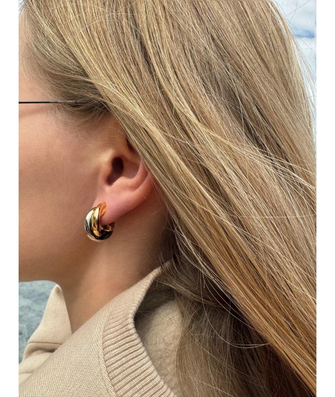 CARTIER Золотые серьги, фото 3