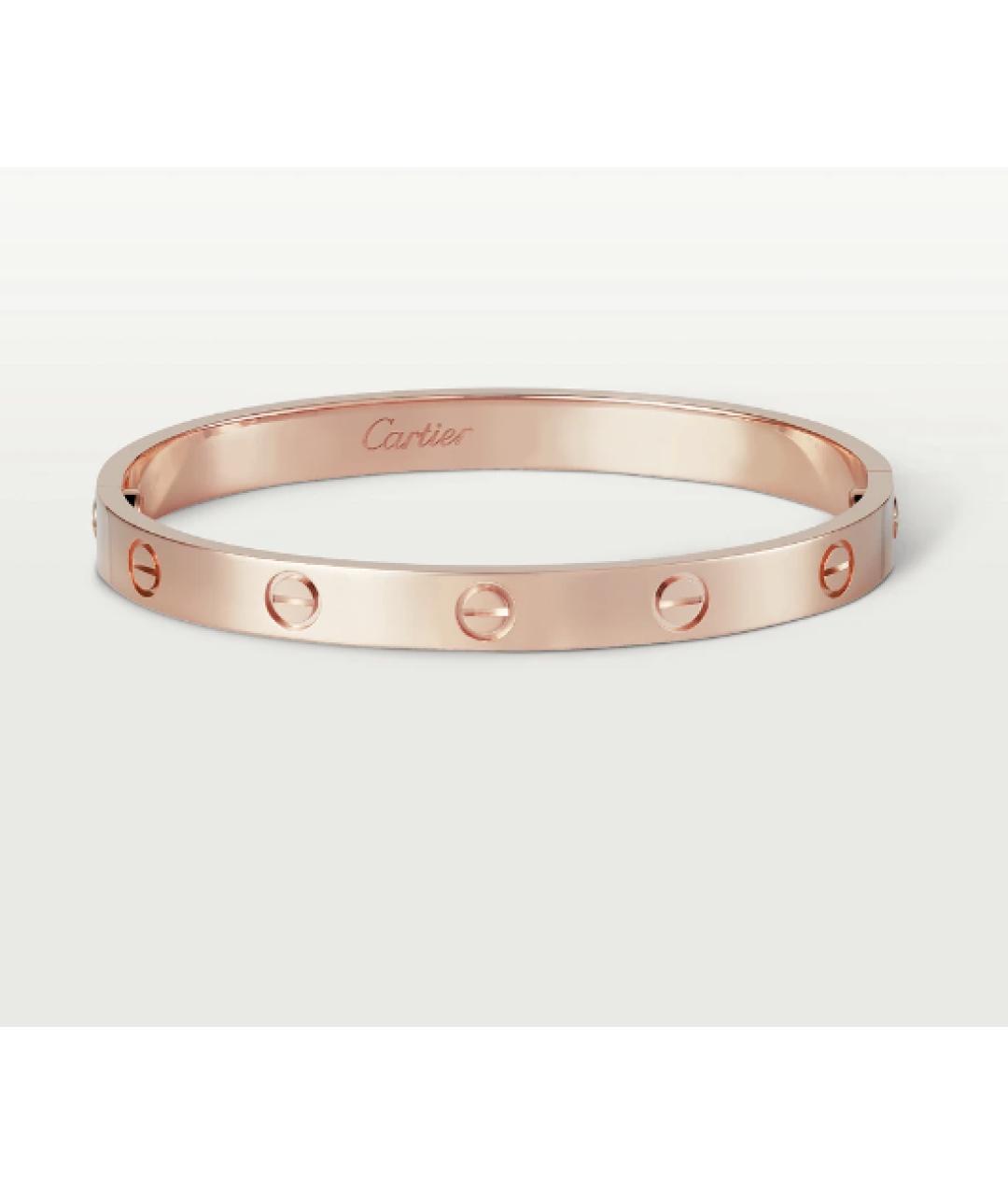 CARTIER Золотой браслет из розового золота, фото 8