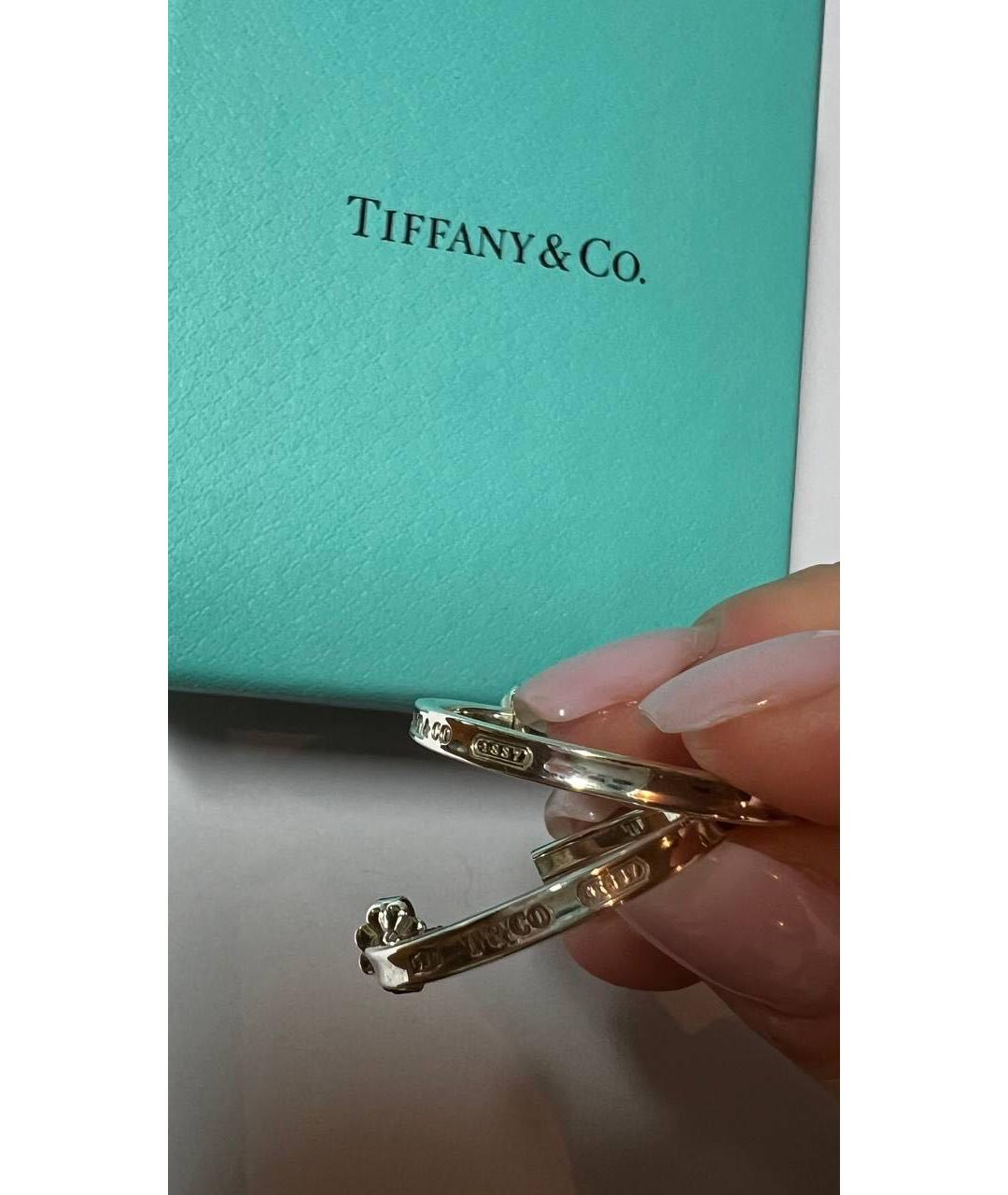 TIFFANY&CO Серебряные серебряные серьги, фото 8