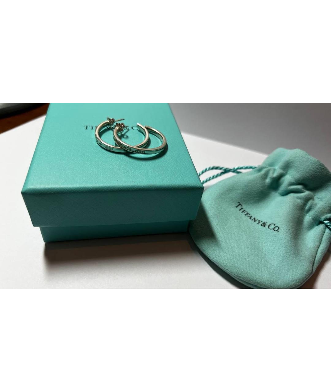 TIFFANY&CO Серебряные серебряные серьги, фото 3