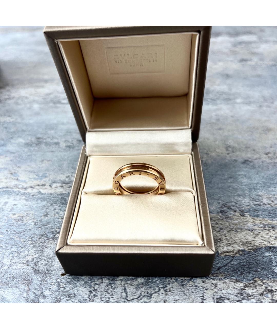 BVLGARI Золотое кольцо из розового золота, фото 2