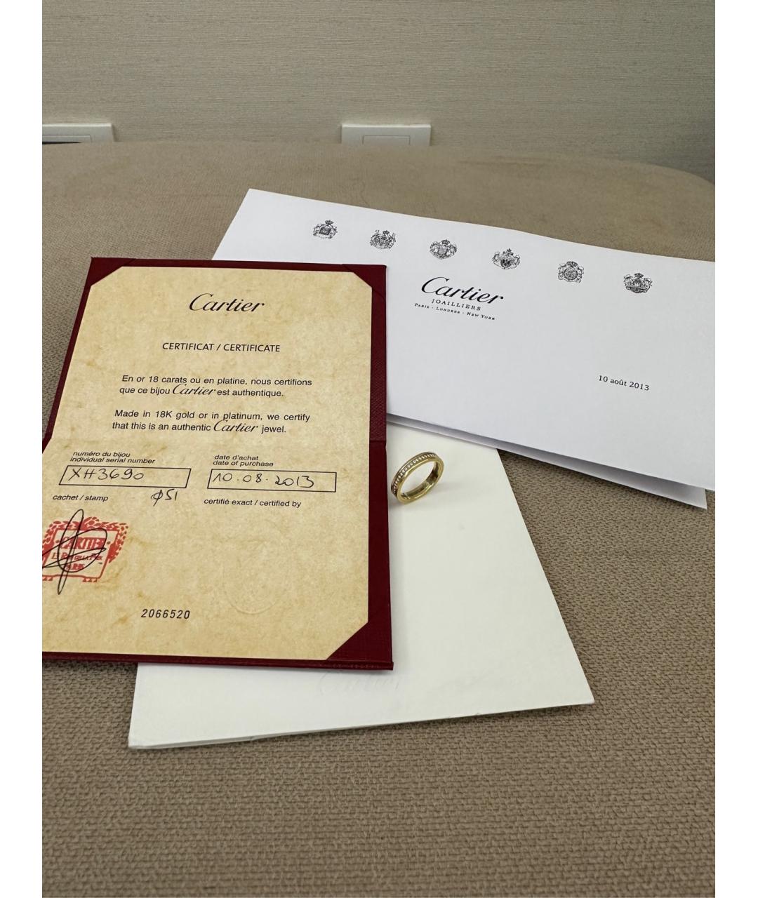 CARTIER Кольцо из розового золота, фото 2