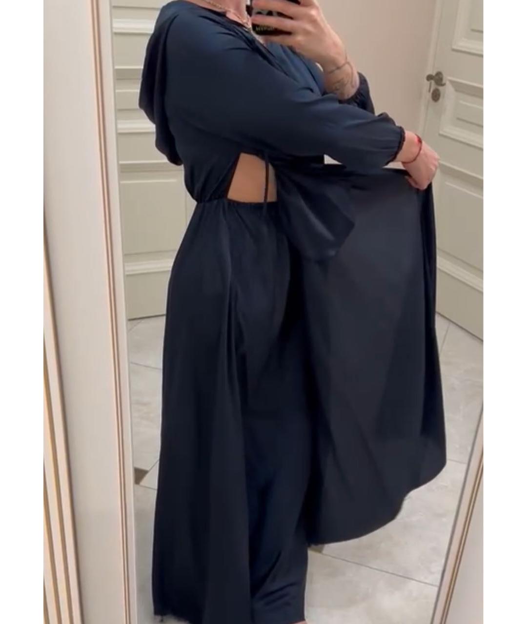 VETEMENTS Черное шелковое платье, фото 5
