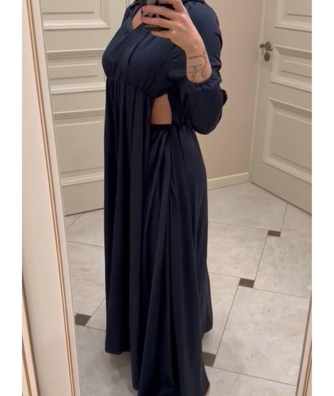 VETEMENTS Черное шелковое платье, фото 6