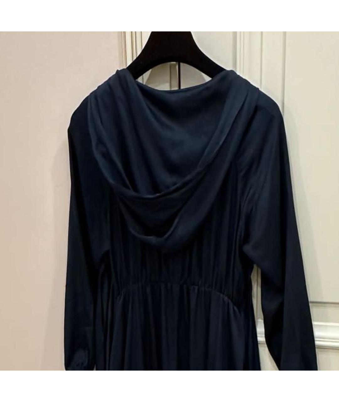 VETEMENTS Черное шелковое платье, фото 4